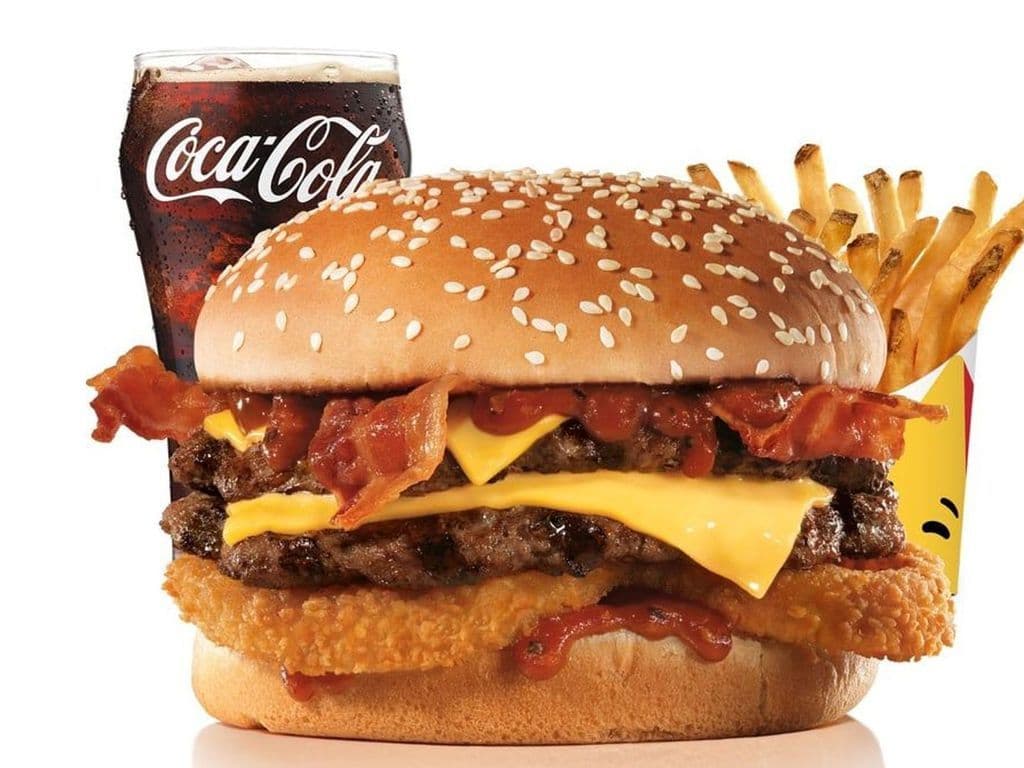 Double Western Bacon Cheeseburger Combo