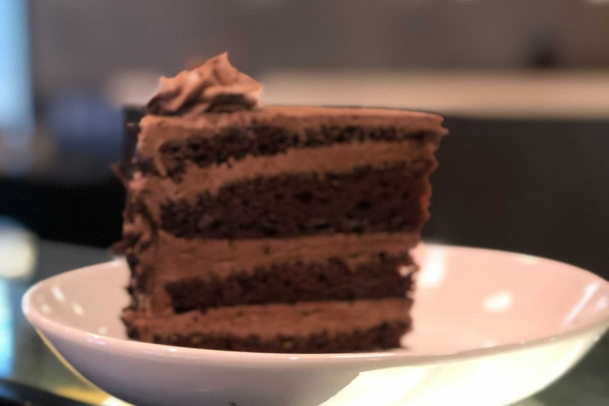 Triple Chocolate Fudge Cake
