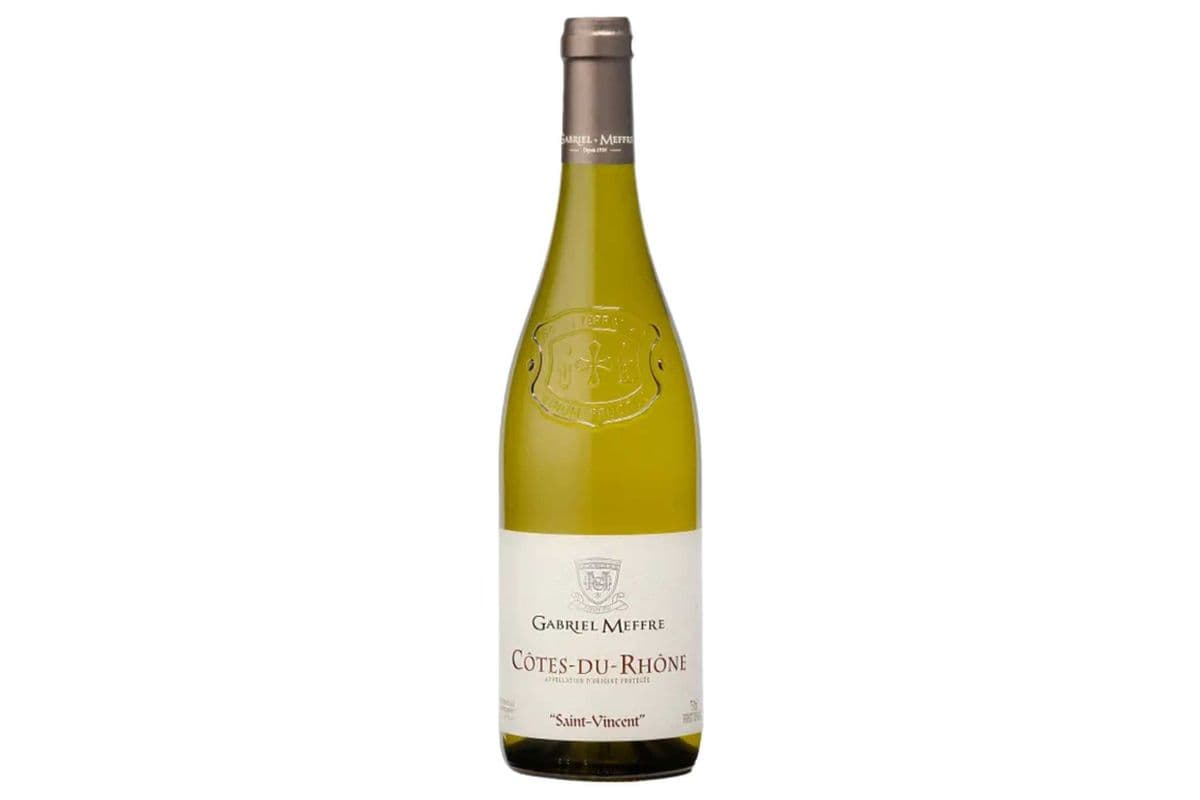 888958 - Meffre Saint Vincent Cotes Du Rhone Blanc, FR (1 x 750ml)