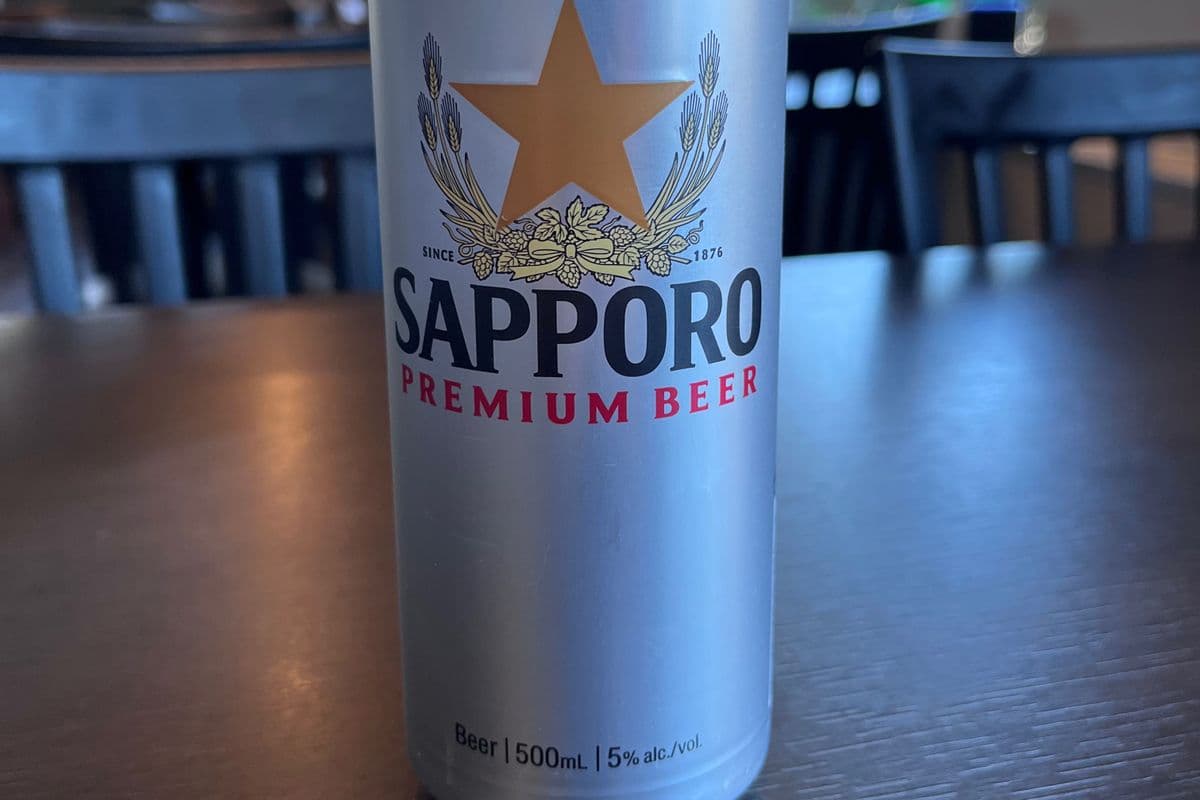 Sapporo premium beer (1 x 500ml)
