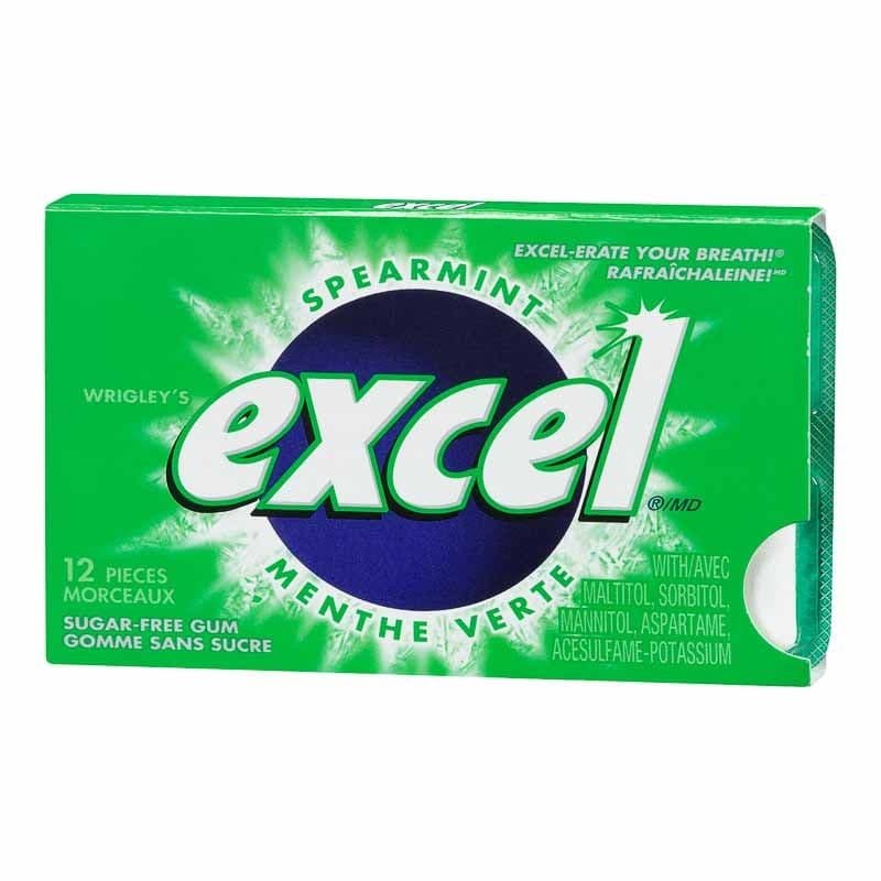 Excel Spearmint (12 pcs)