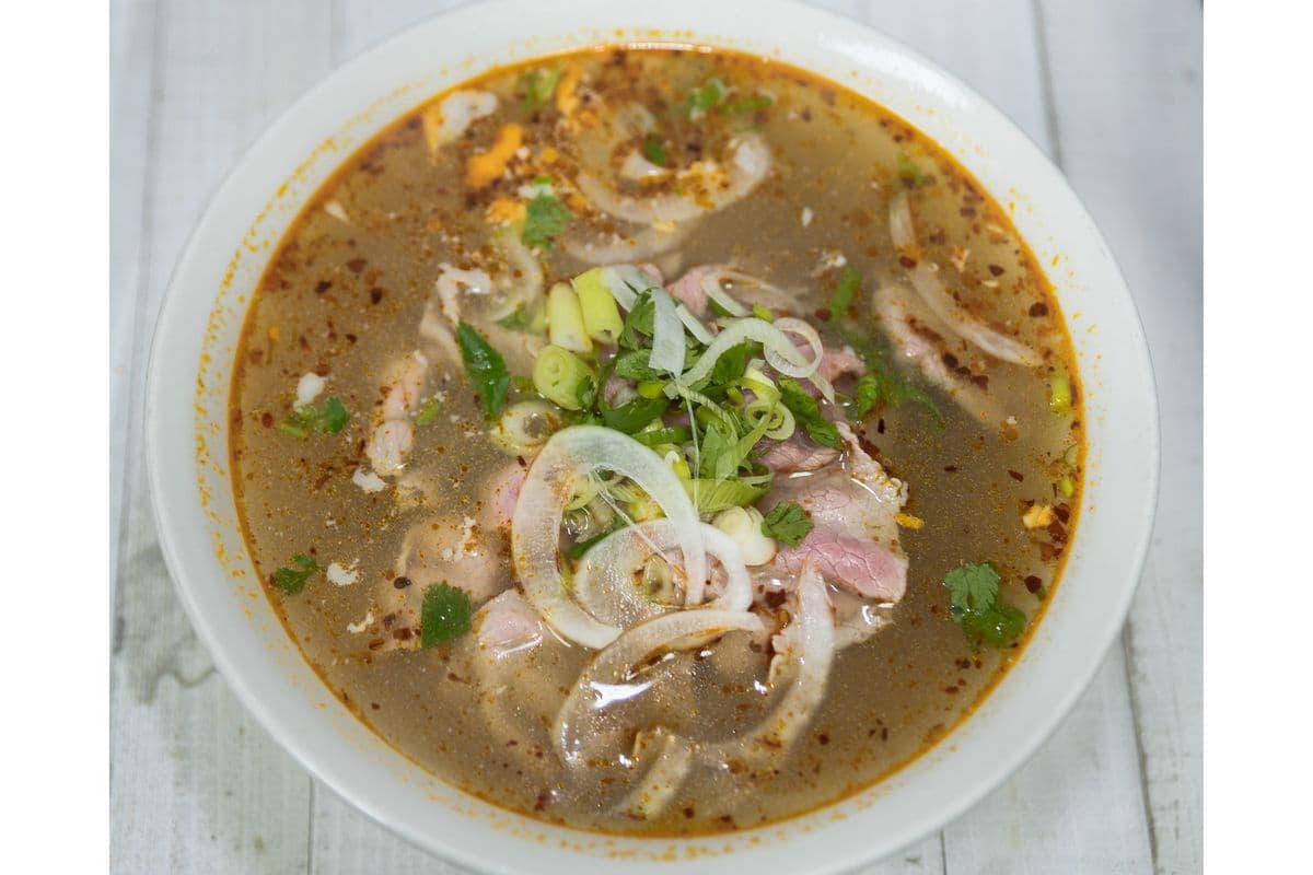 21. Satay Beef Noodle Soup