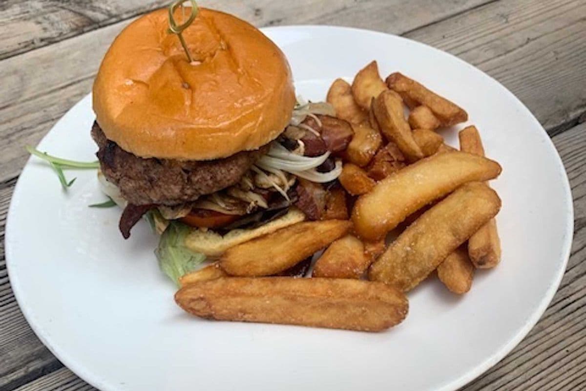 Bacon Mushroom Burger