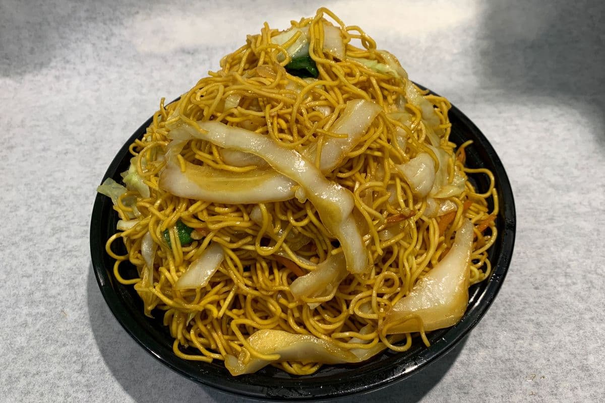 Vegetable Cantonese Noodle