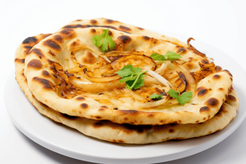 Naan à l'oignon / Onion Naan