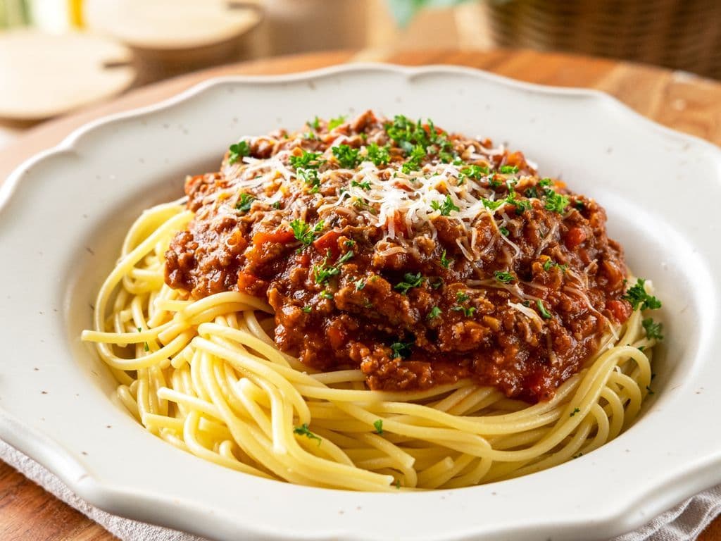 Spaghetti with Meat Sauce