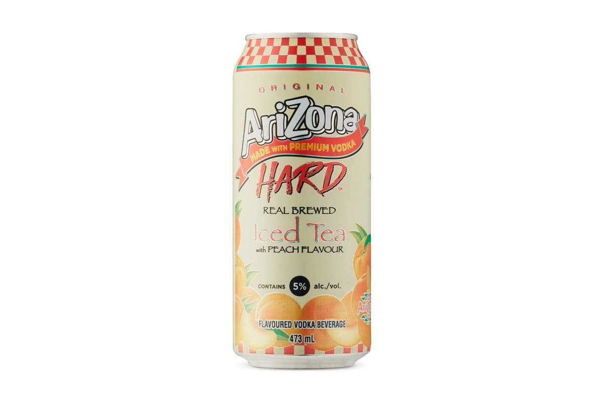 Arizona Hard Peach Iced Tea (1 x 473 ml)
