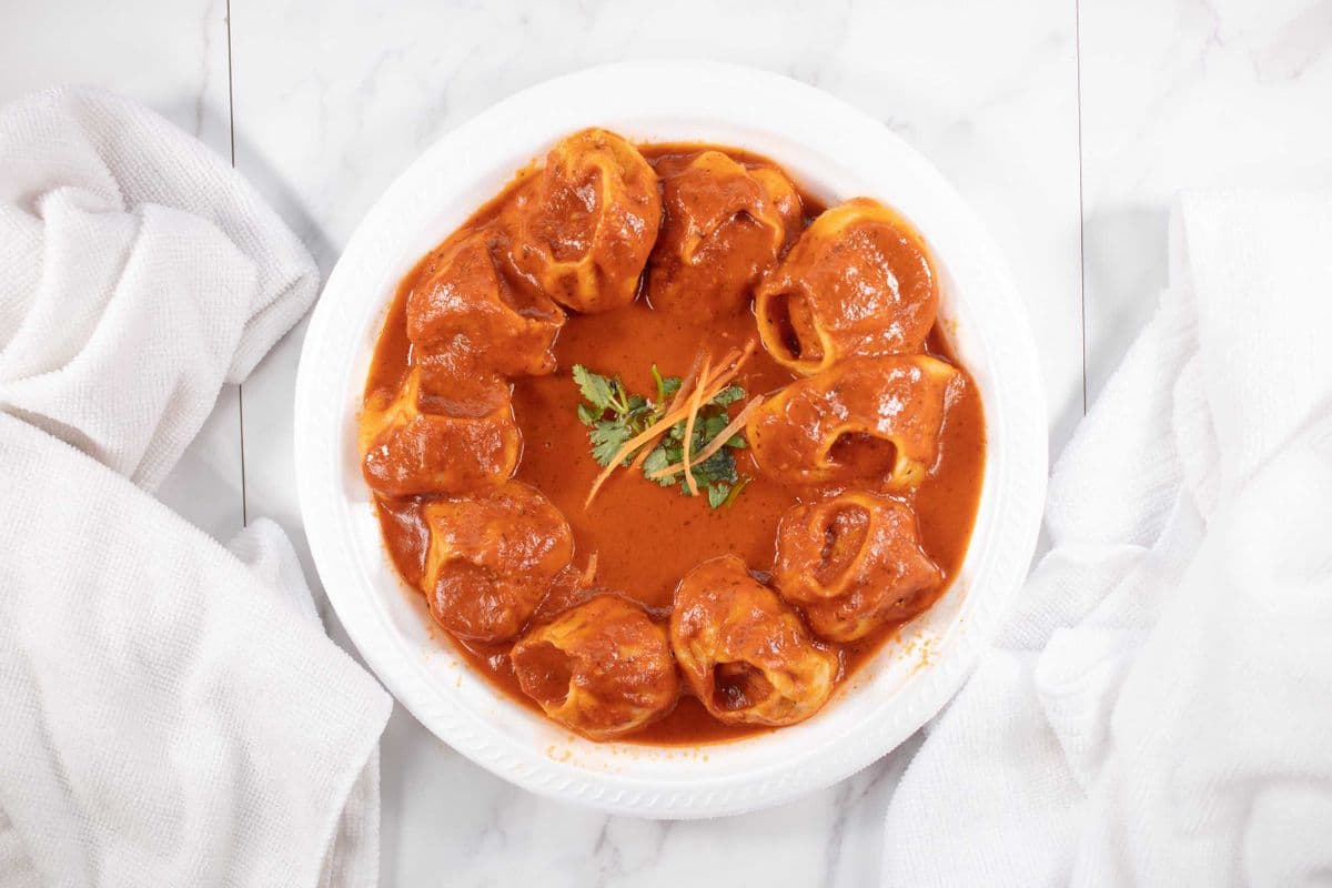 Tikka Momos (10 pcs)