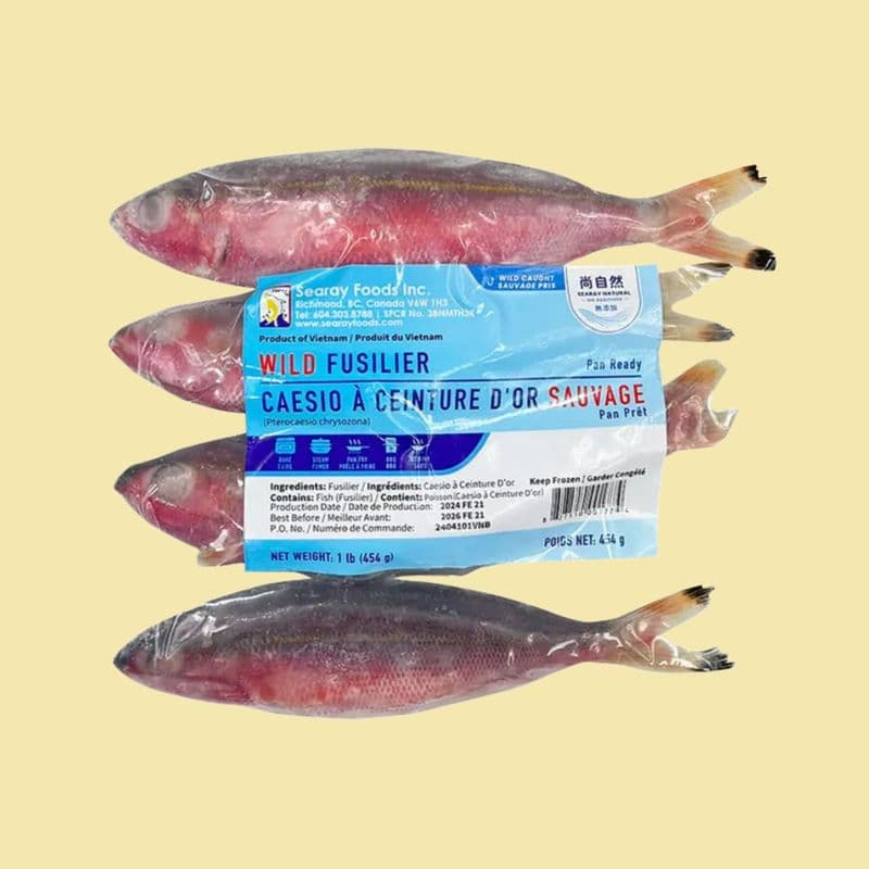 Frozen Dalagang Bukid Fusilier Fillet, 454g, Searay