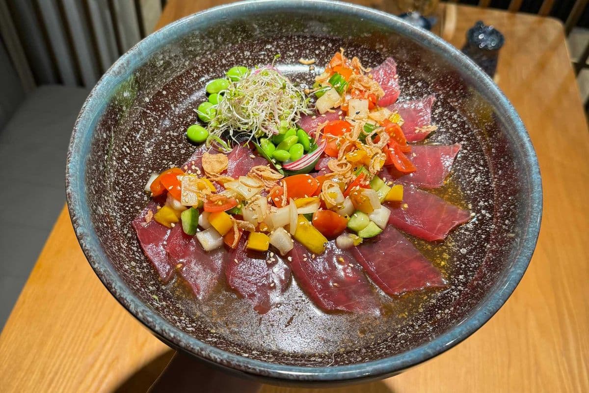 Ahi Tuna Capaccio