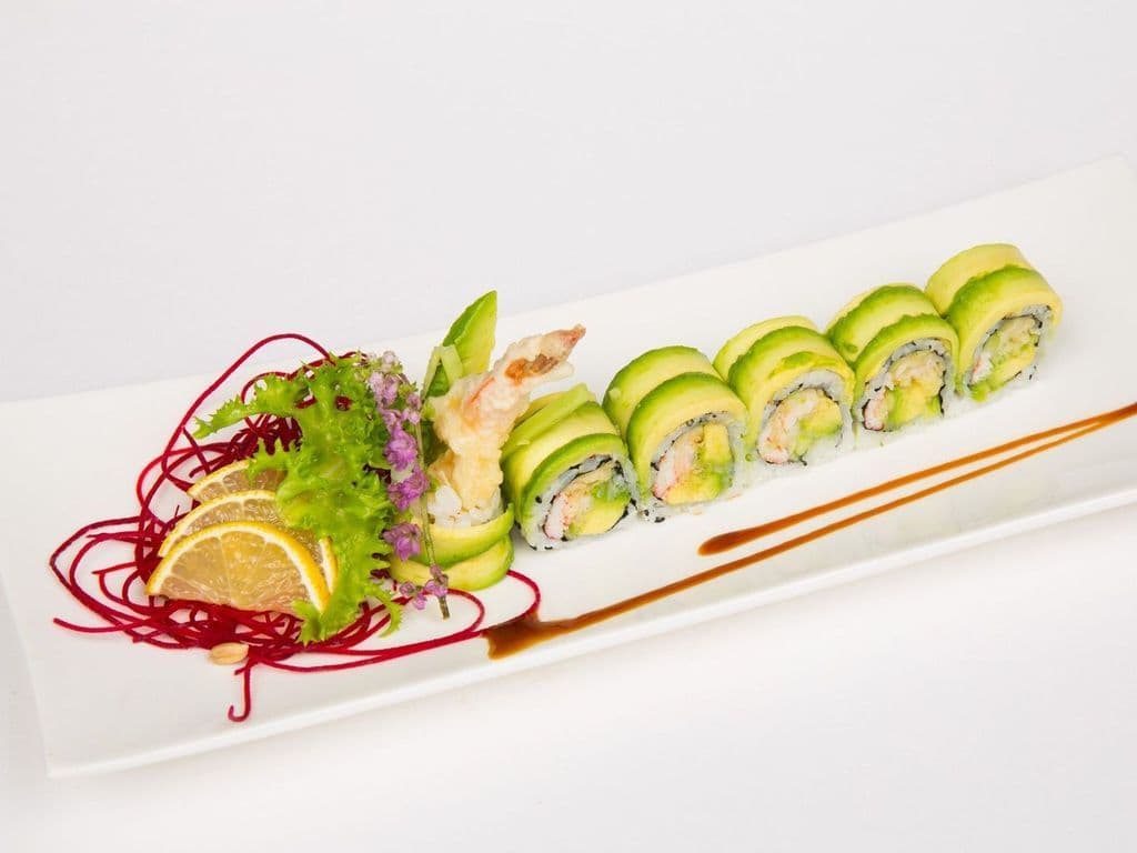 Green Dragon Roll(8Pcs)