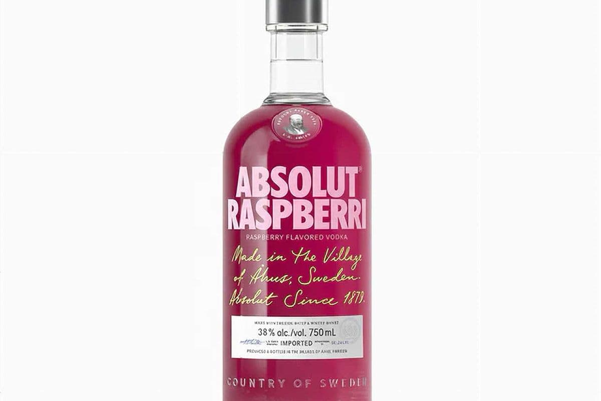Absolut Raspberry Vodka 750 ml (1 x 750)