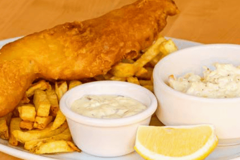 Homemade English-Style Fish and Chips