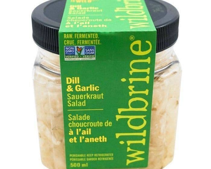 WILDBRINE DILL&GARLIC SAUERKRAUT 500ML
