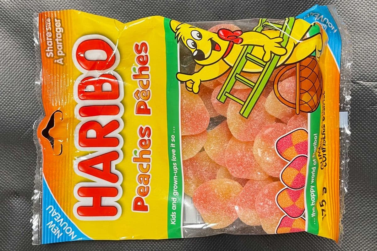 Haribo Peaches (175 g Bag)