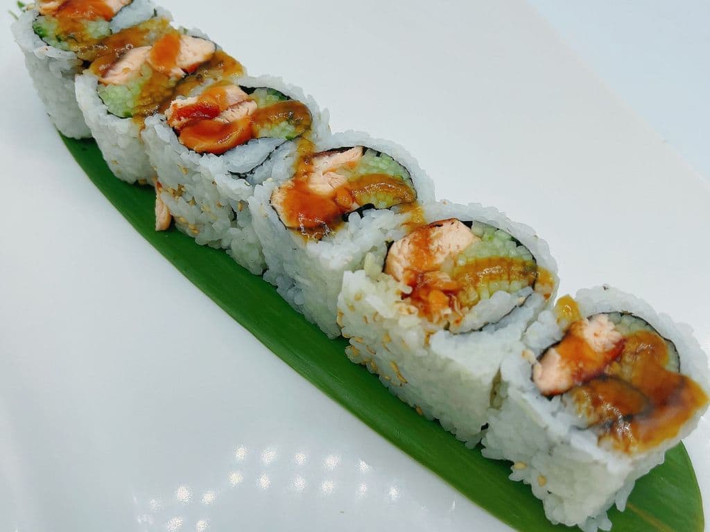 Salmon Teri Roll (8pcs)