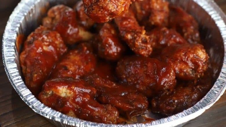 Chicken Wings (Deep-Fried & Sauce-Tossed)