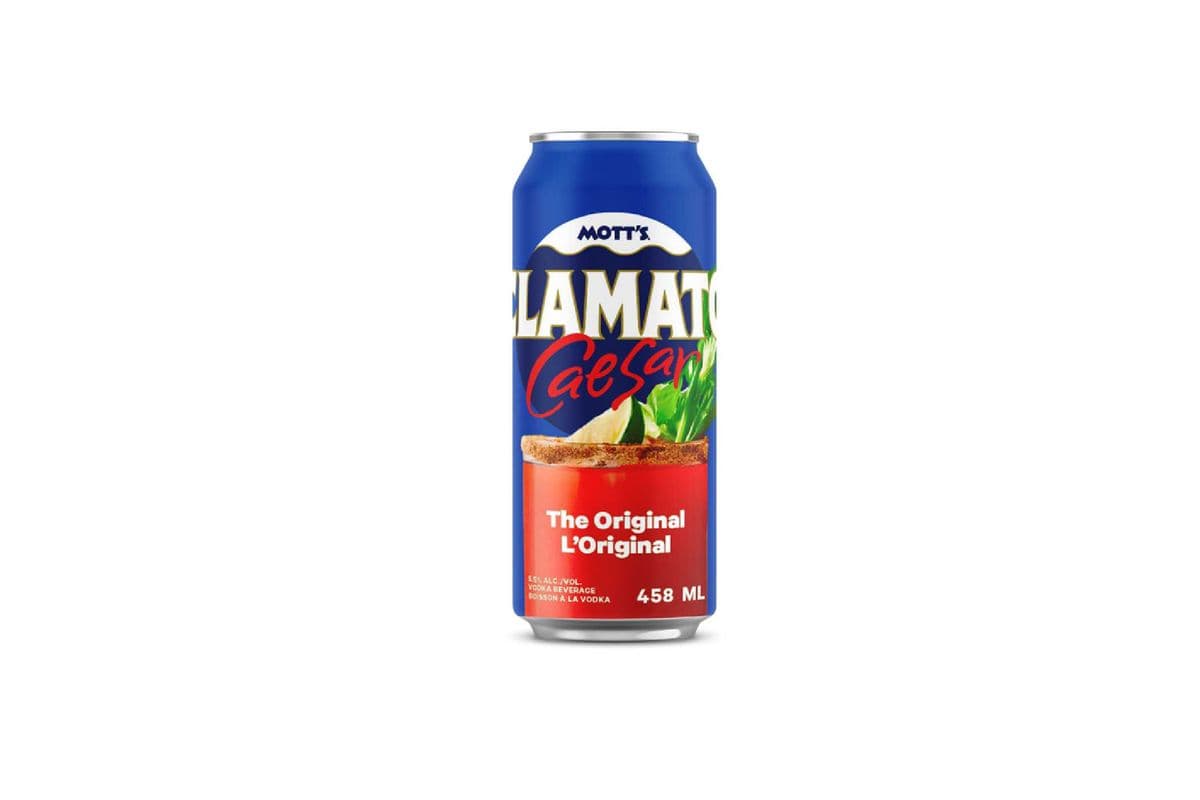 Mott's Clamato Caesar Original (1 x 458ml can)