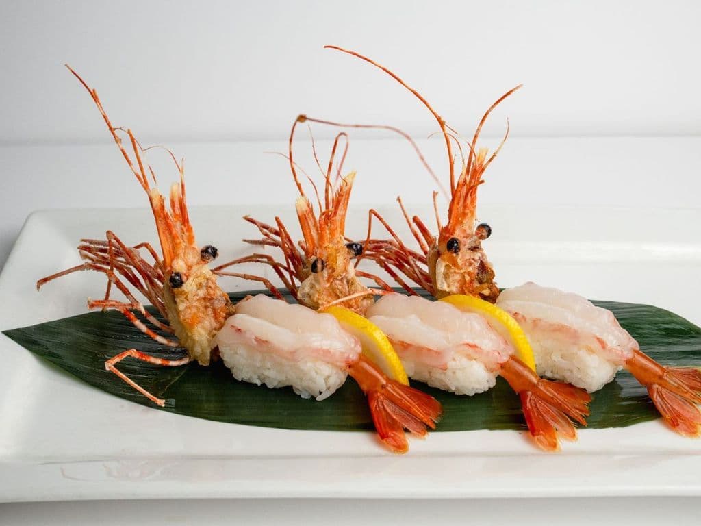 Ebi Spot Prawns Sushi (3pcs)