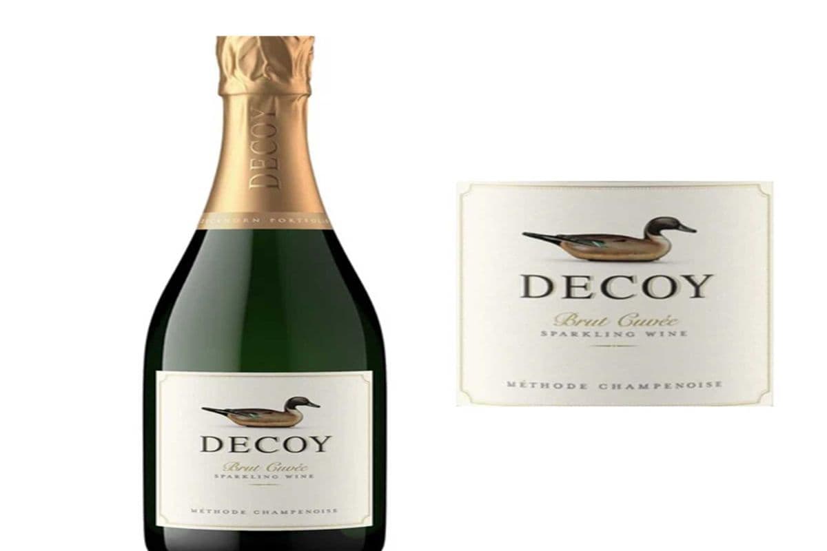 834443. DECOY CALIFORNIA SPARKLING BRUT CUVEE (1 x 750ML)