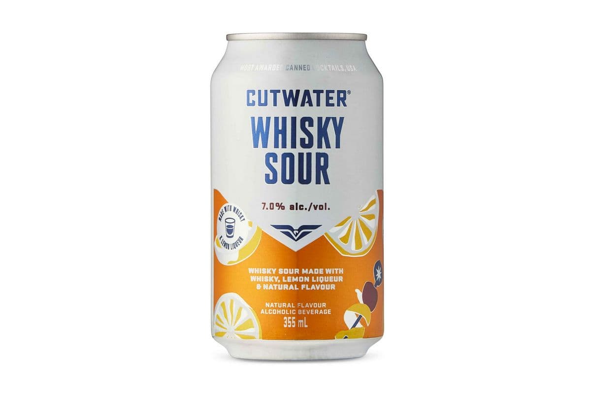 Cut Water Whisky Sour (1 x 355 ml)