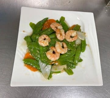 Shrimp with Snow Peas / 雪豆虾