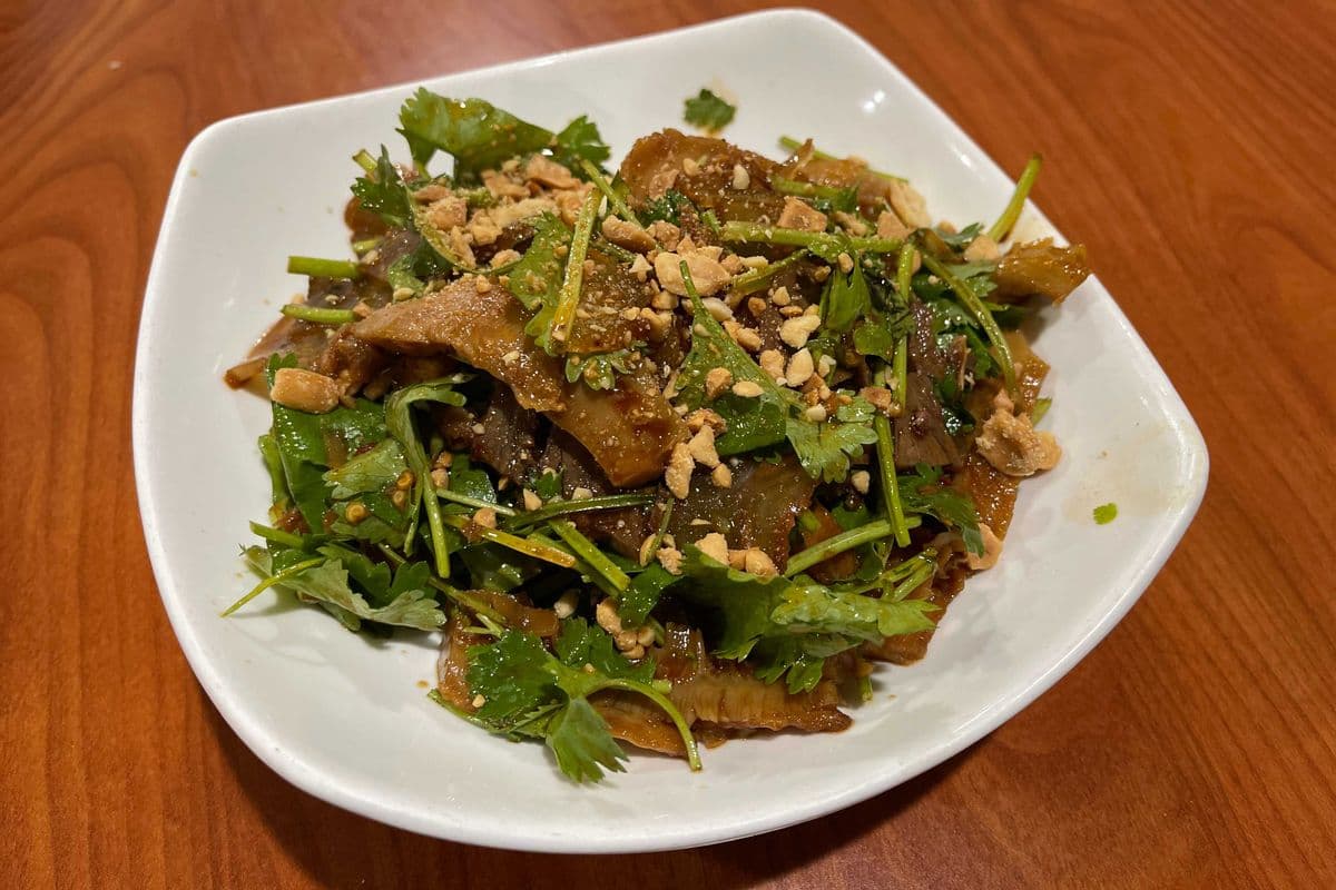 A7. Spicy Beef Tripes and Beef Slices (夫妻肺片)