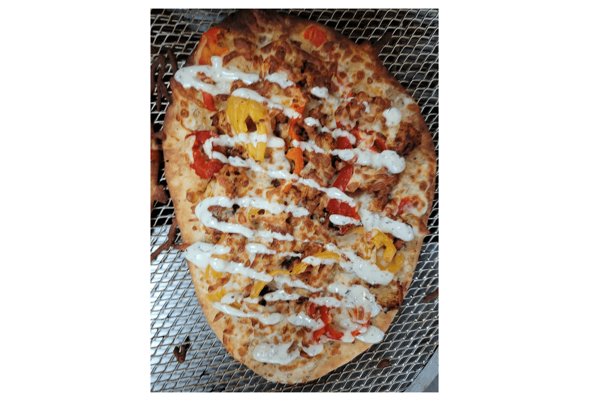 Spicy Chicken Flatbread