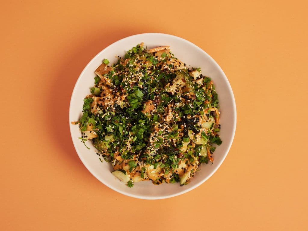 Almond Noodle Salad