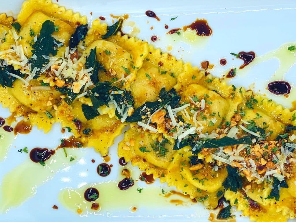 BUTTERNUT SQUASH RAVIOLI