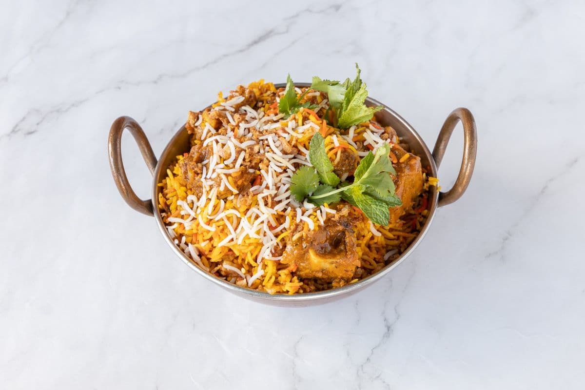 Goat Biryani (With Bone)