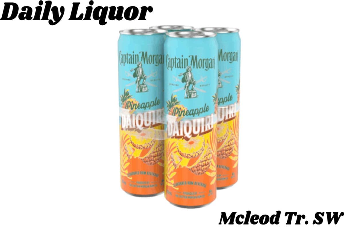 CAPTAINN MORGAIN PINEAPPLE DAIQUIRI 4 PKC (1 x 4 CANS)