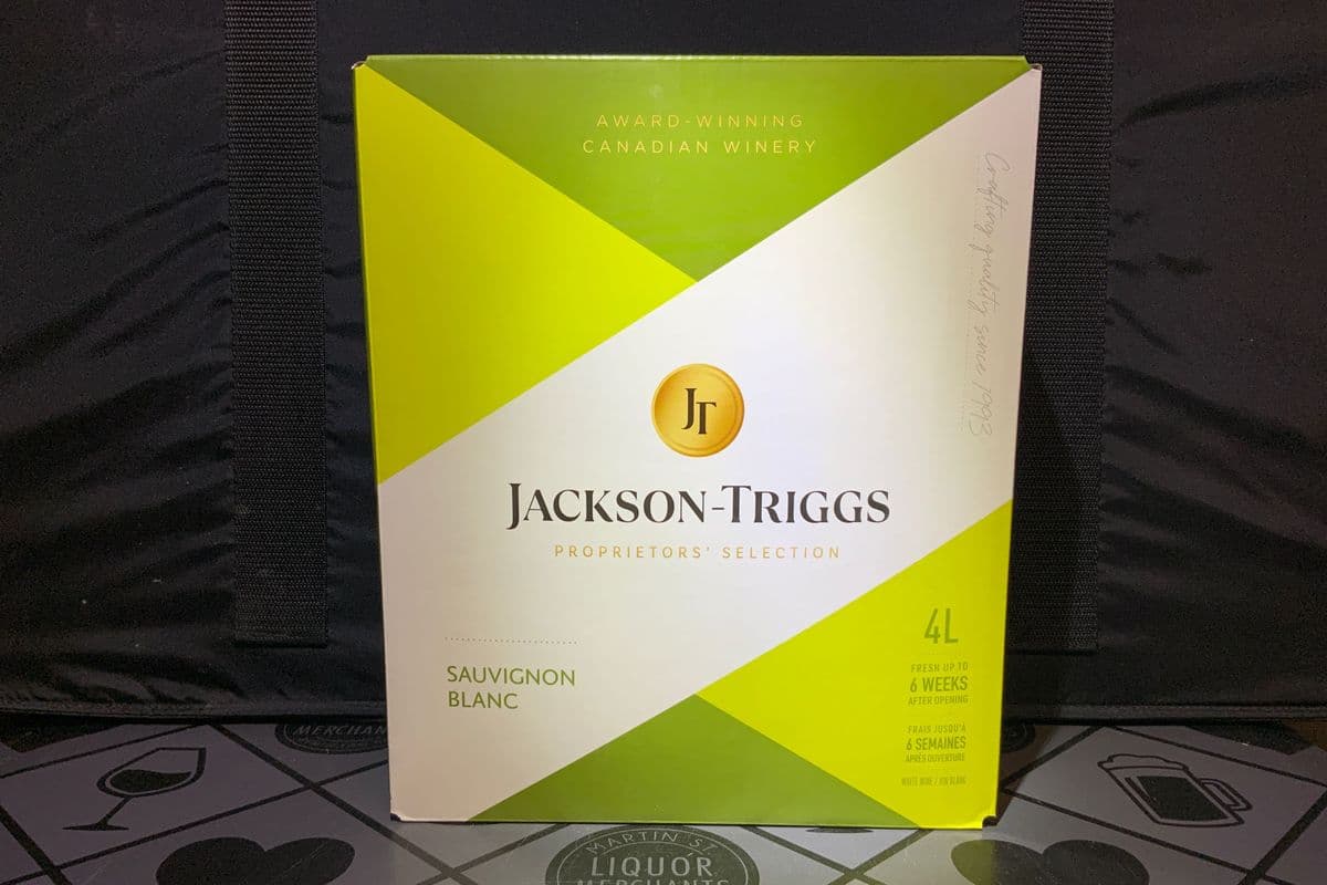 JACKSON TRIGGS PS -SAUVIGNON BLANC (1 x 4L CASK)