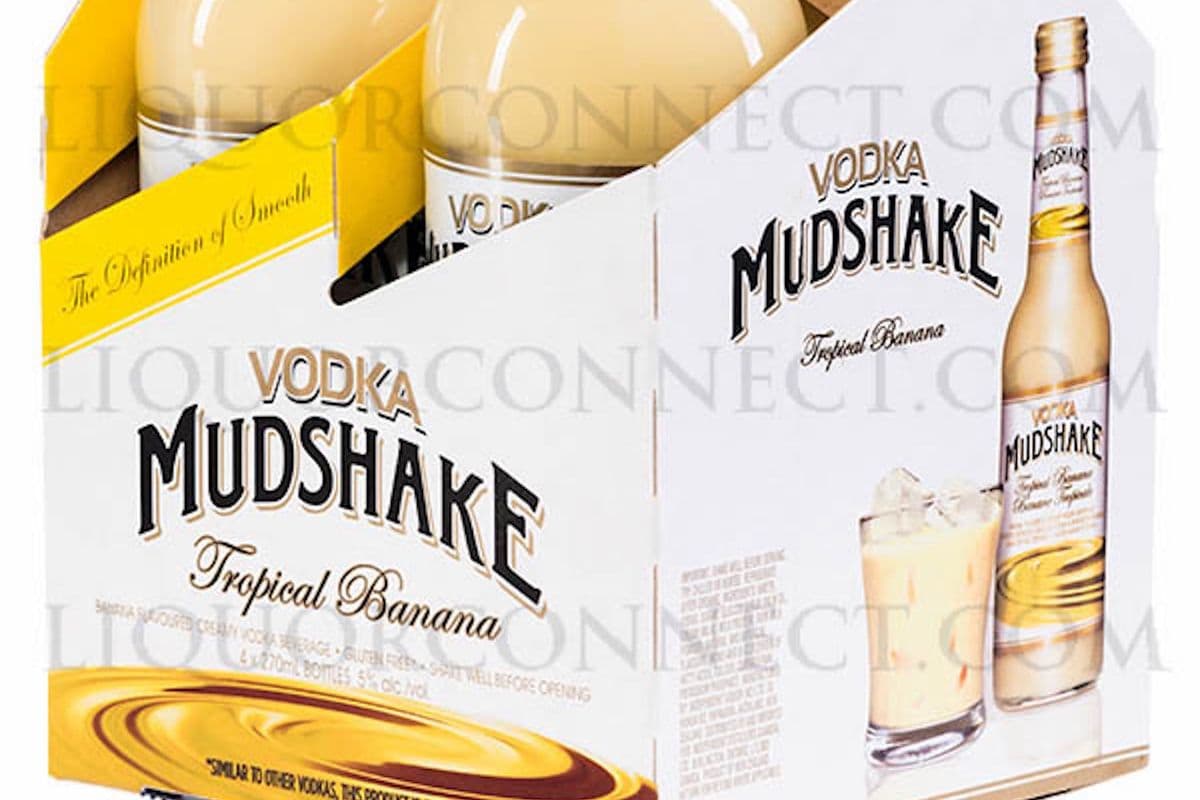 VODKA MUDSHAKE TROPICAL BANANA (4 x 270ML)