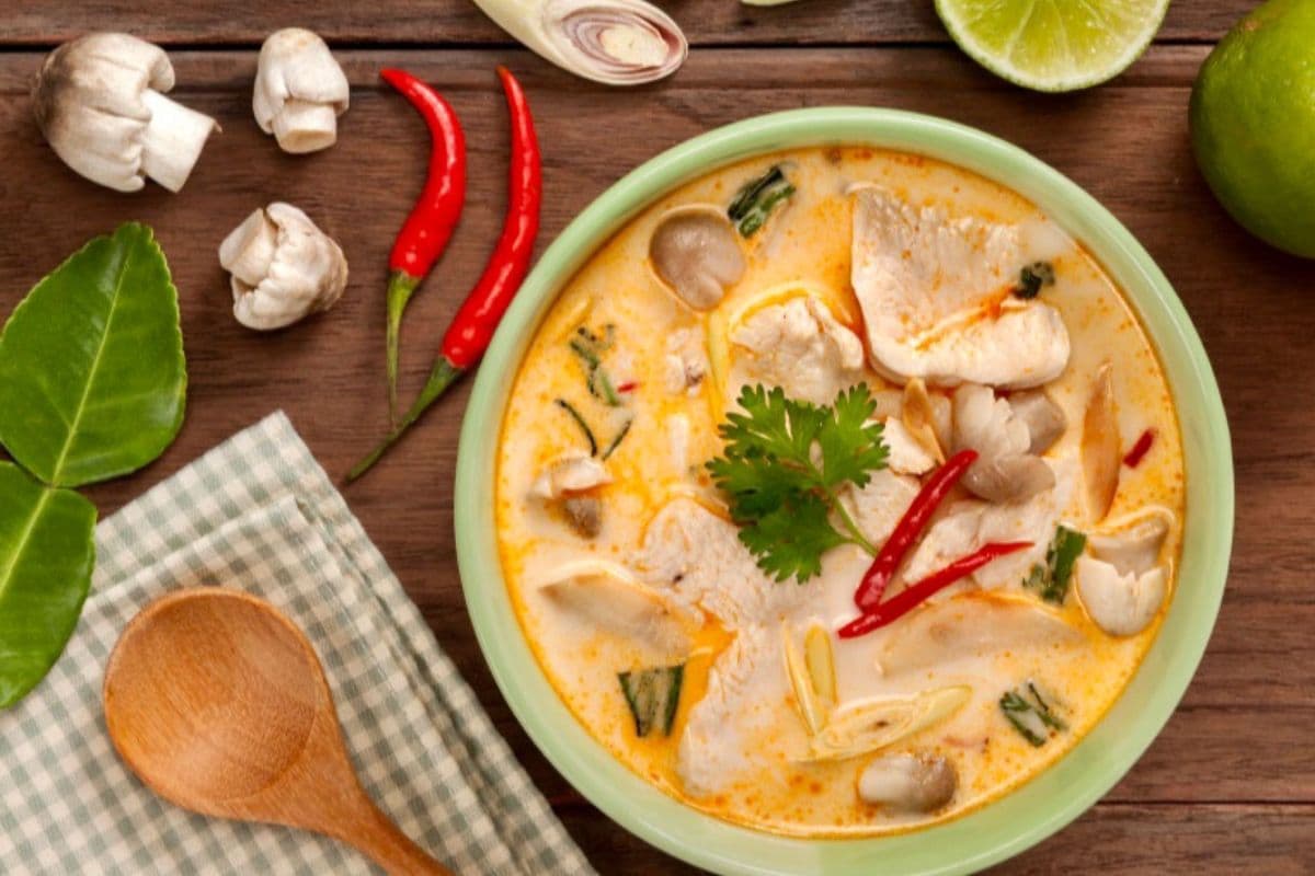 20. Thai Coconut Chicken and Shrimp Soup