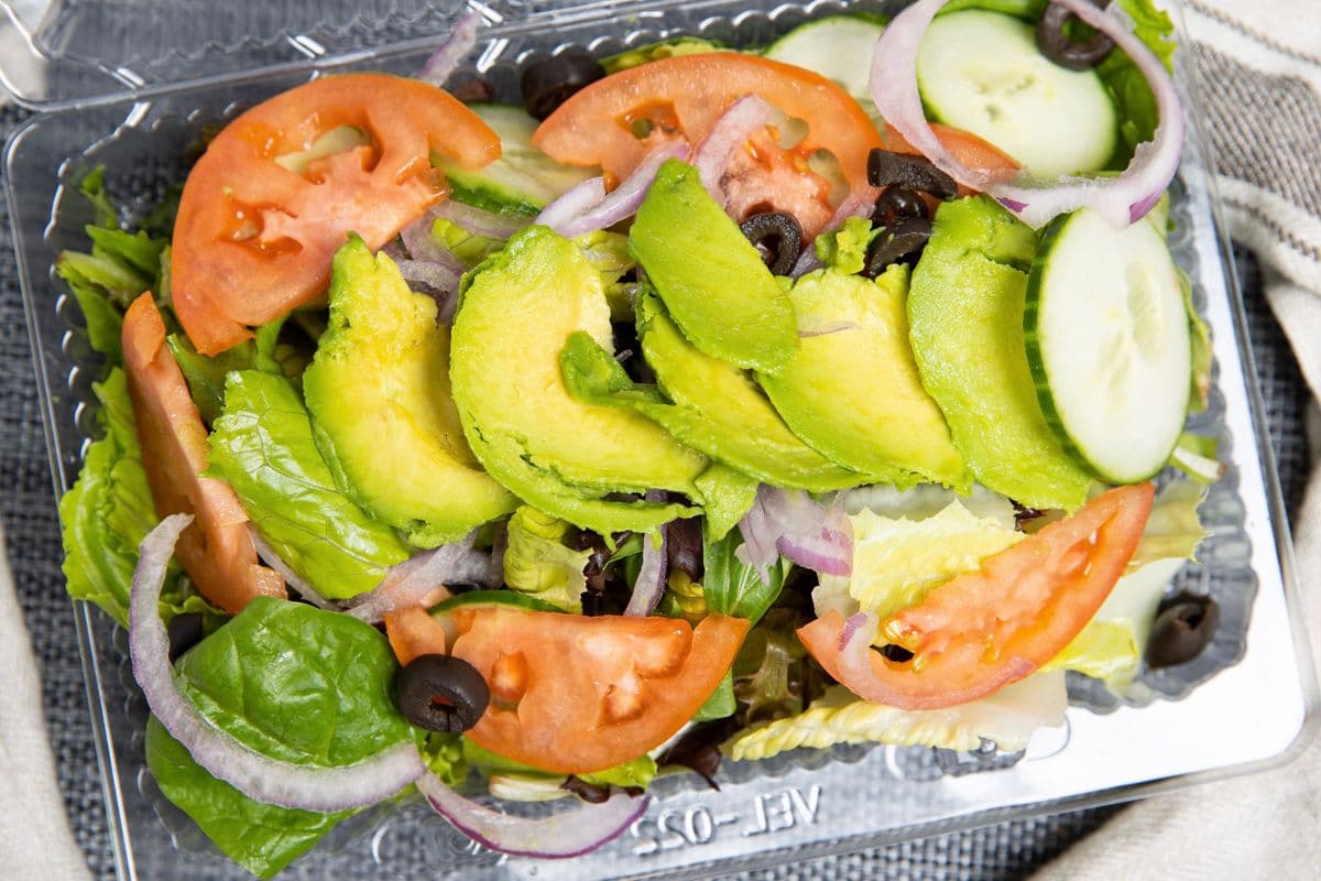 Salad With Avocado And Your Choice Of Veggies
