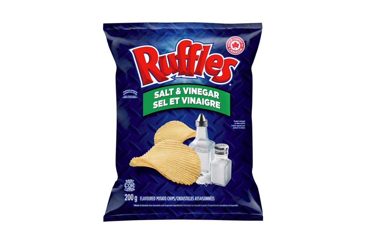 Ruffles Salt and Vinegar (200 g)
