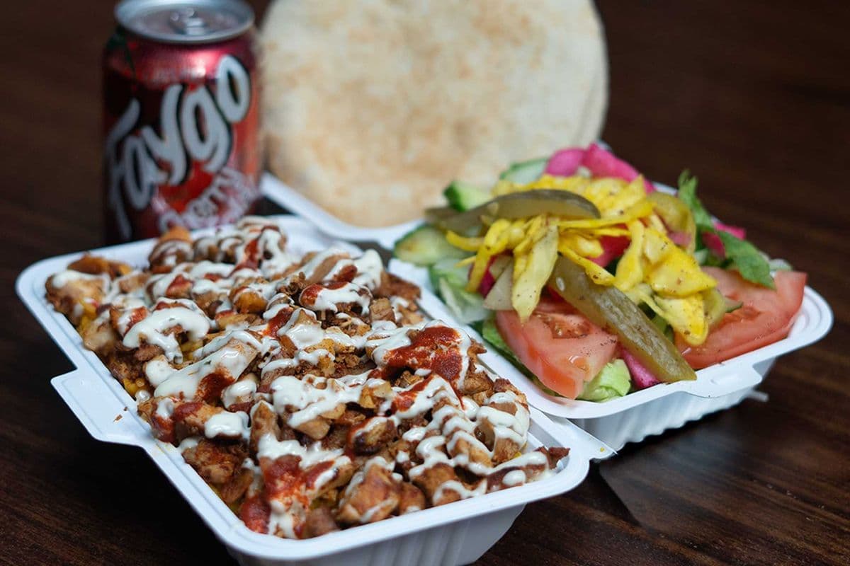 Chicken Shawarma Rice Combo