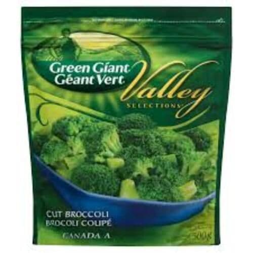 Géant Vert Valley Selection Brocoli Coupé 500g/ Green Giant Valley Selection Cut Broccoli 500g