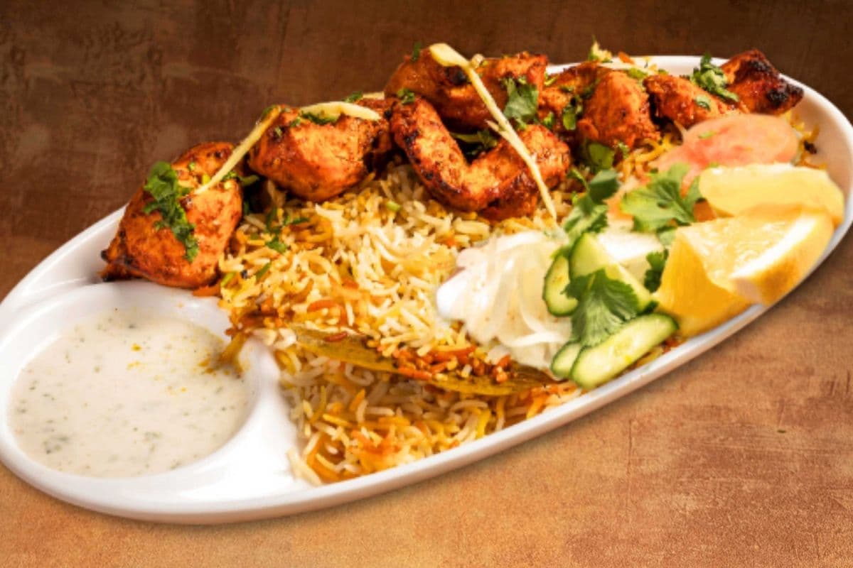 Fish Tikka (5 pcs) Rice Platter