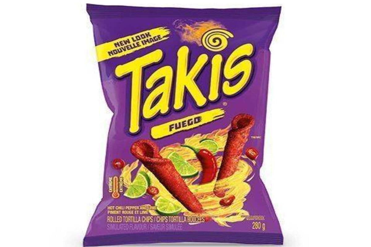 Takis Fuego Extreme Chips (Chili-Lime) (280 g)