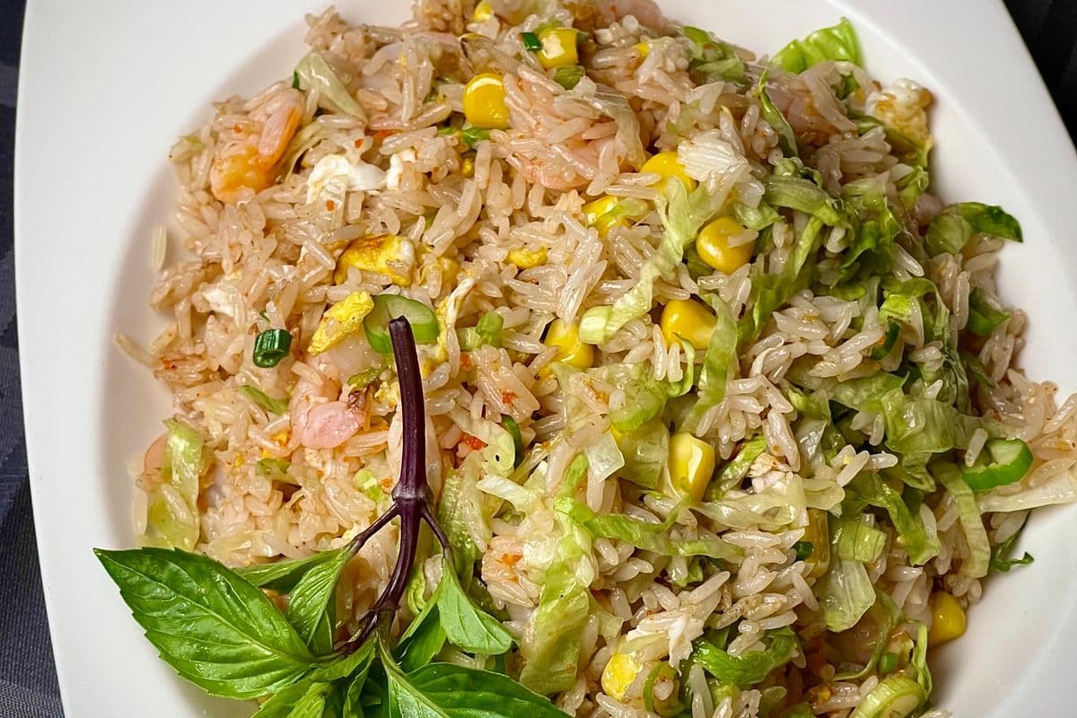 1512. Thai-Style Shrimp Paste Fried Rice