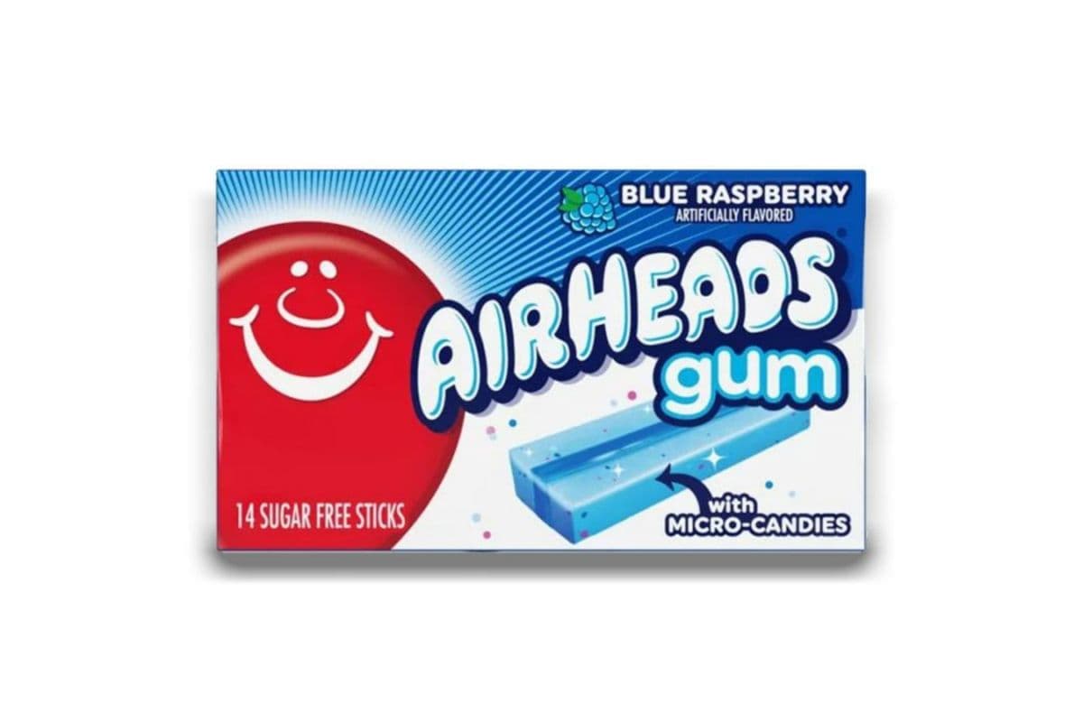 Airheads Blue Raspberry Gum
