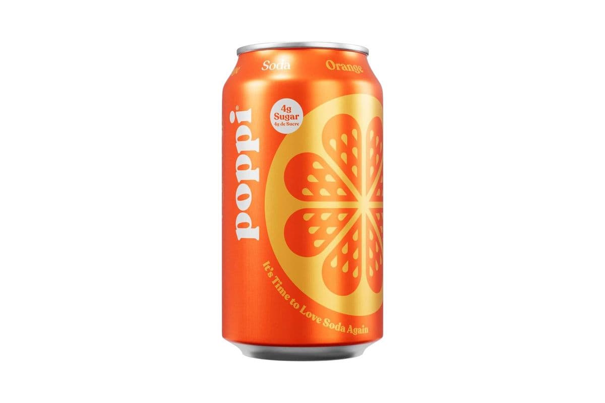 Poppi Orange Soda (355ml) (25 Cal)