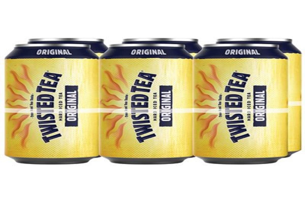 801025. Twisted Tea Original (6 Cans) (1 x 12pc)