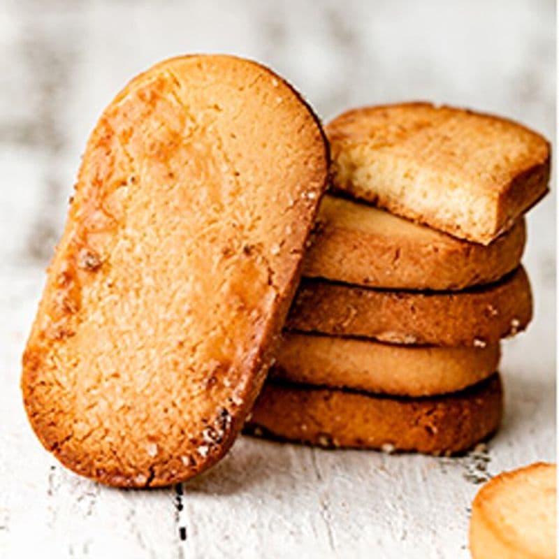 Sablé fleur de sel par 6 / Shortbread Fleur de Sel by 6