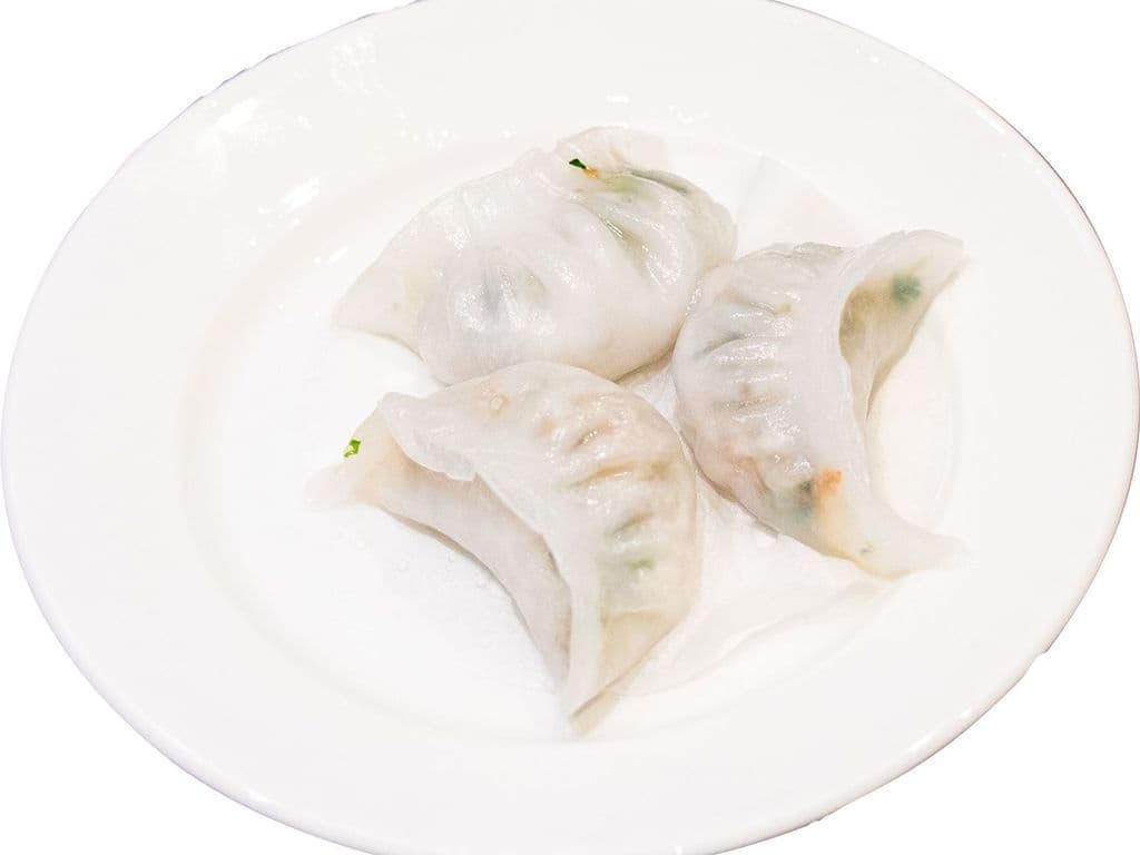 D34 Veggie Dumpling 菜苗餃 (3PCS)