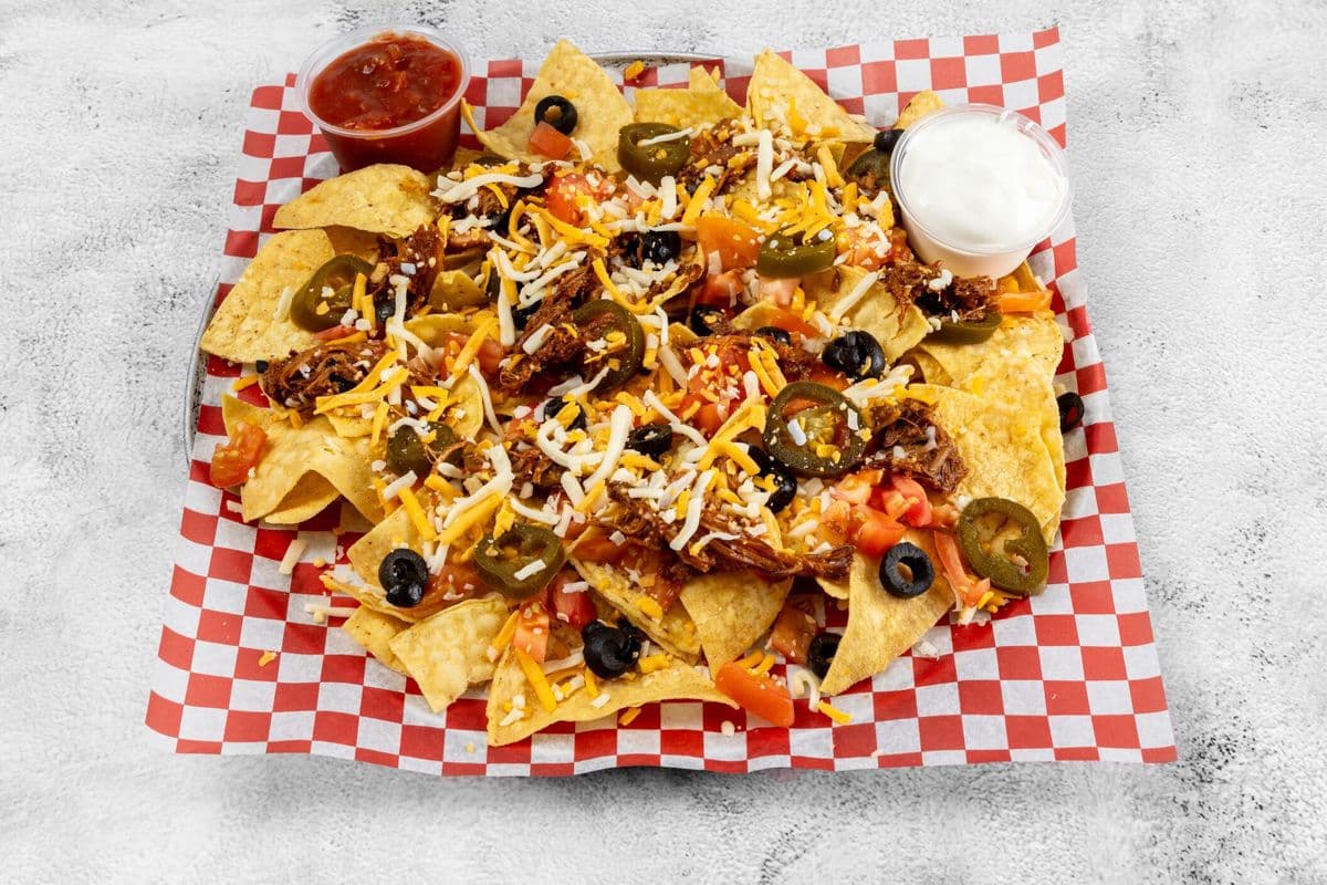 GROUND BEEF NACHOS