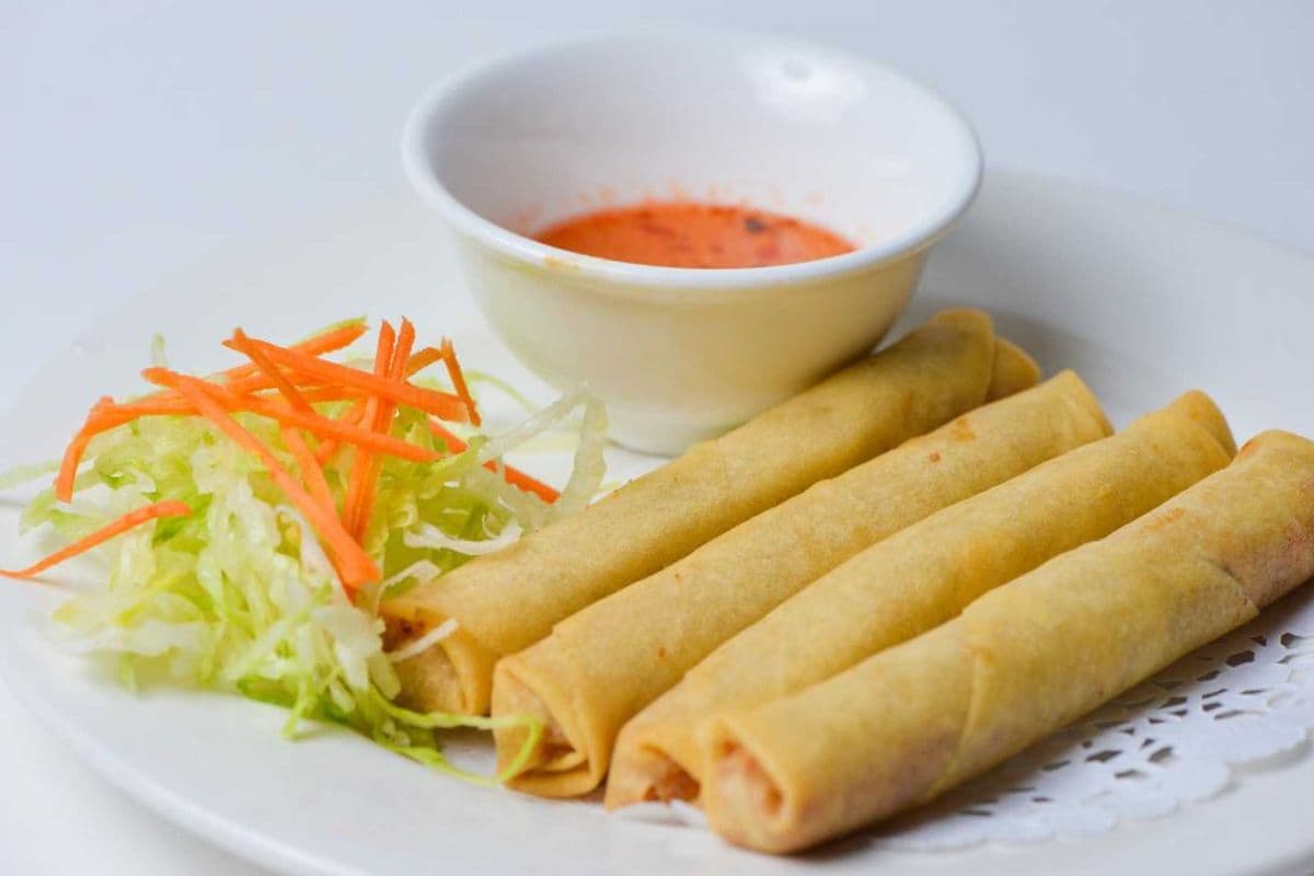 1. Deep-Fried Pork Spring Rolls (4 pcs) - Cha Gio Chien