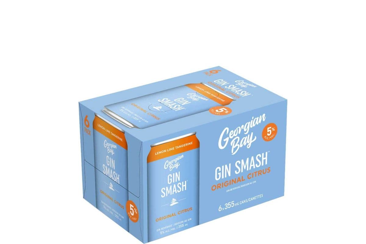 Georgian Bay Gin Smash (6 x 355 ml Cans)